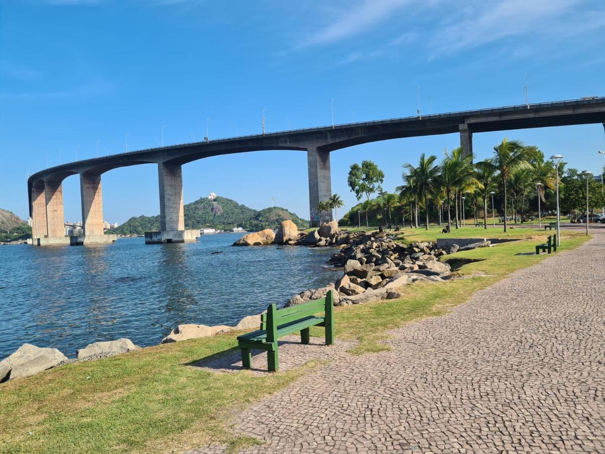 Flat Pasargada 906, Free Bikes, Pe Na Praia Vila Velha  Dış mekan fotoğraf
