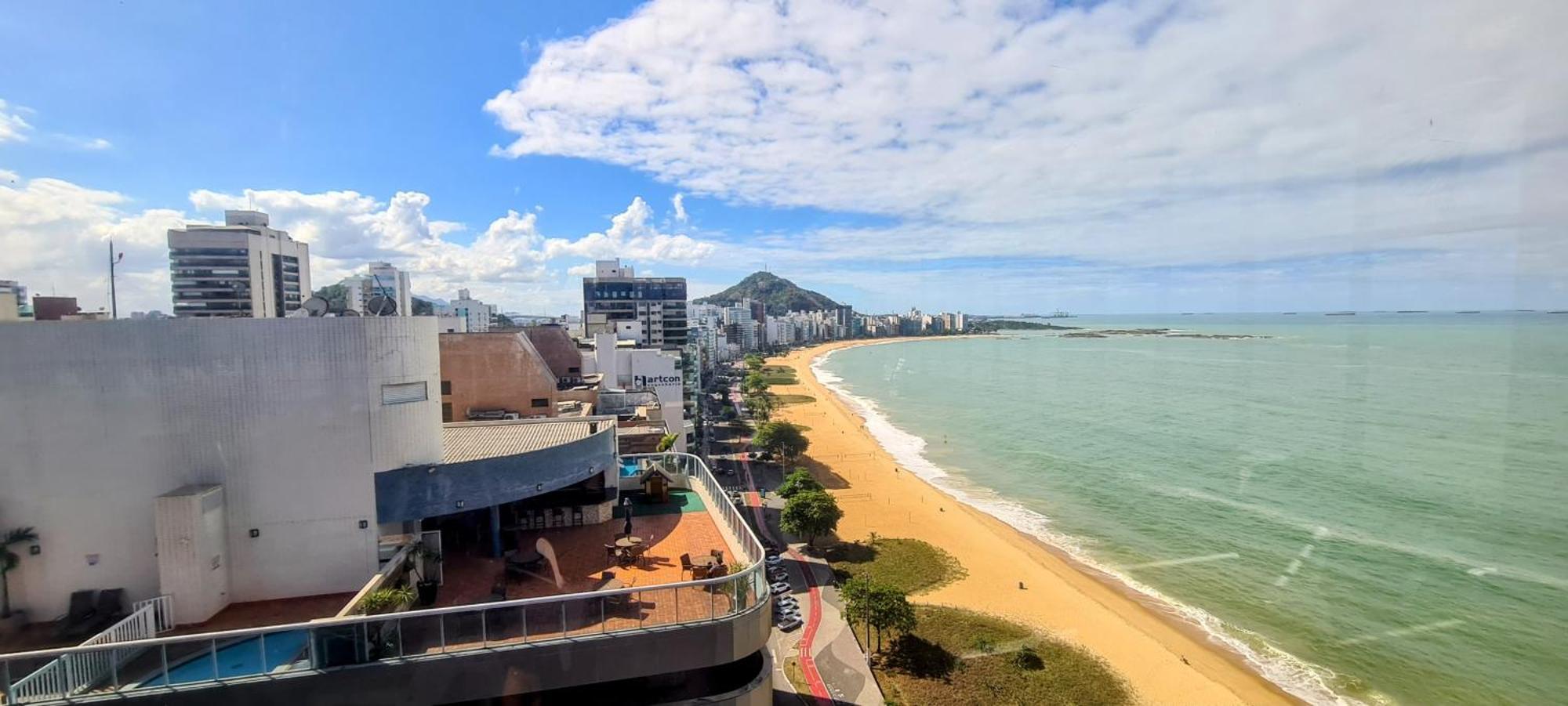 Flat Pasargada 906, Free Bikes, Pe Na Praia Vila Velha  Dış mekan fotoğraf