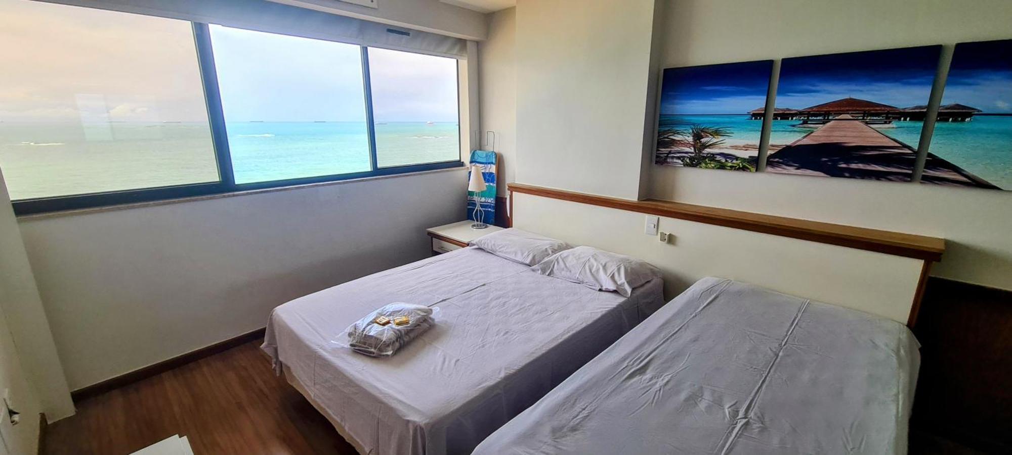 Flat Pasargada 906, Free Bikes, Pe Na Praia Vila Velha  Dış mekan fotoğraf