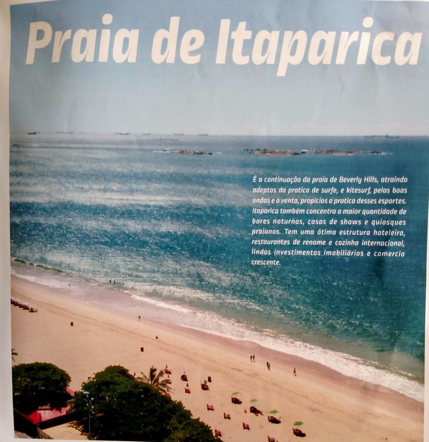Flat Pasargada 906, Free Bikes, Pe Na Praia Vila Velha  Dış mekan fotoğraf