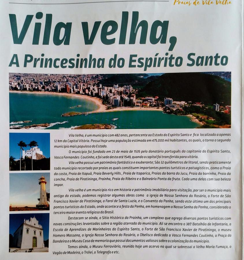Flat Pasargada 906, Free Bikes, Pe Na Praia Vila Velha  Dış mekan fotoğraf