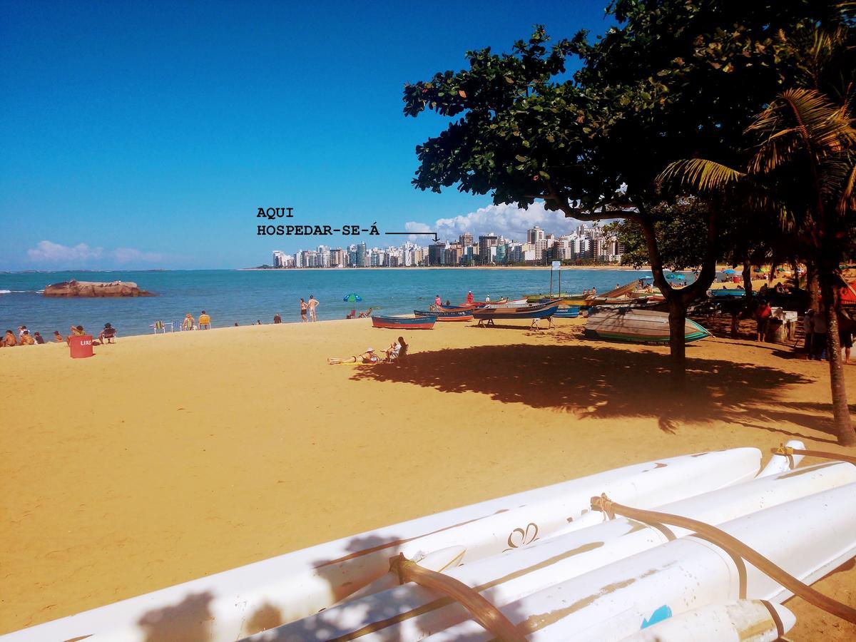 Flat Pasargada 906, Free Bikes, Pe Na Praia Vila Velha  Dış mekan fotoğraf